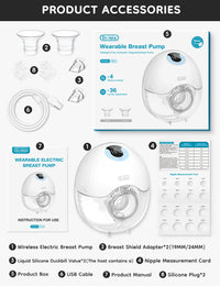 MAMIJOY Wearable Breast Pump